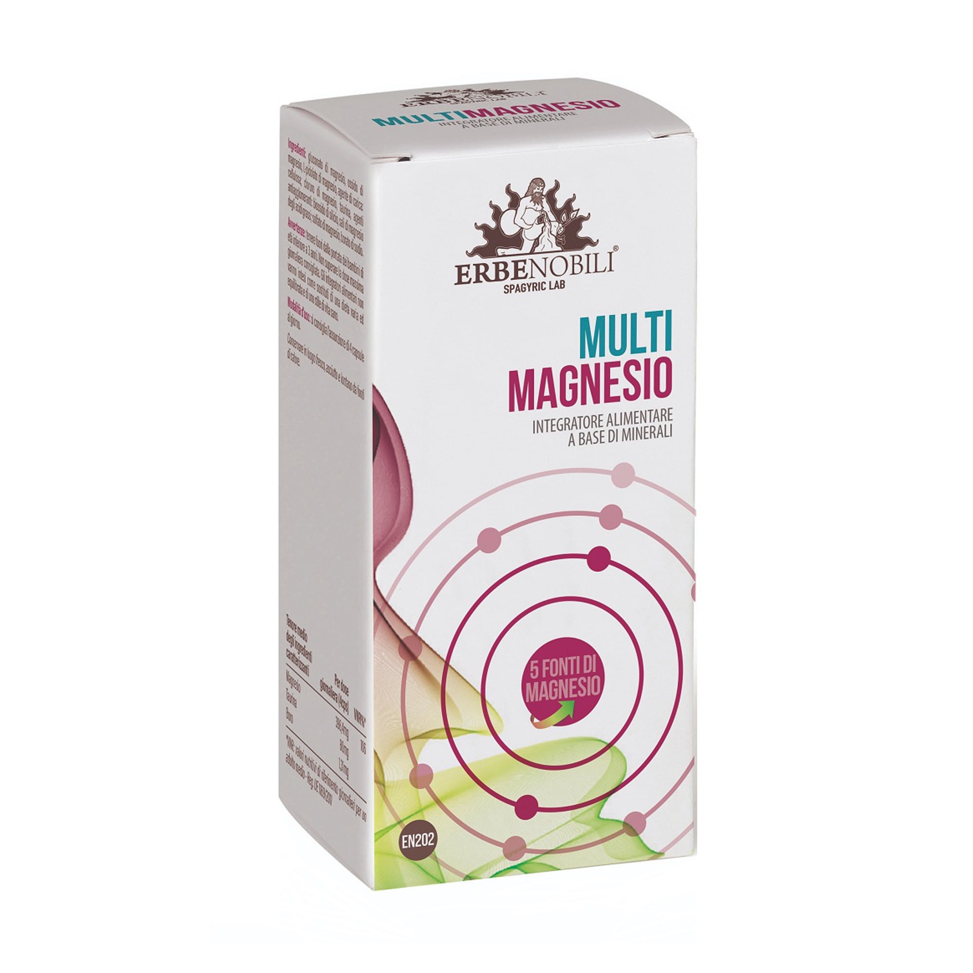 Мульти-магній Erbenobili Multimagnesio, 60 капсул